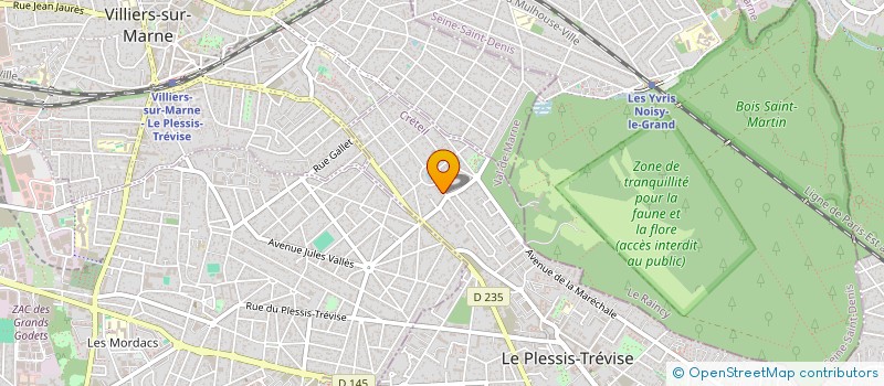 localisation de l'entreprise SCI AKAMI à LE PLESSIS-TREVISE