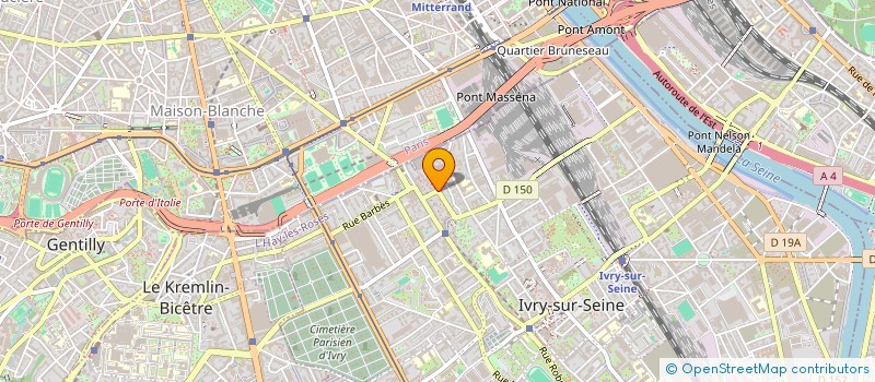 localisation de l'entreprise SCI AKAR à IVRY-SUR-SEINE