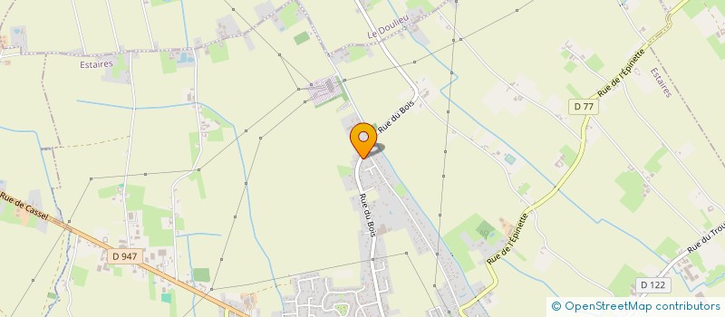 localisation de l'entreprise SCI AKAT  ESTAIRES