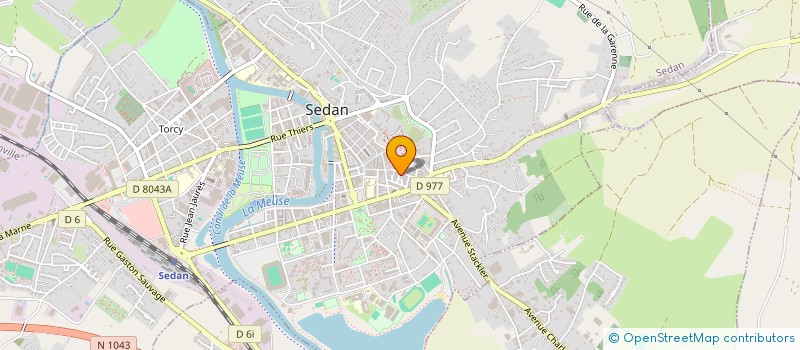 localisation de l'entreprise SCI AKBOU IMO  SEDAN