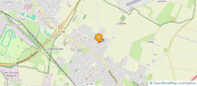 localisation de l'entreprise SCI AKERIA  AIFFRES