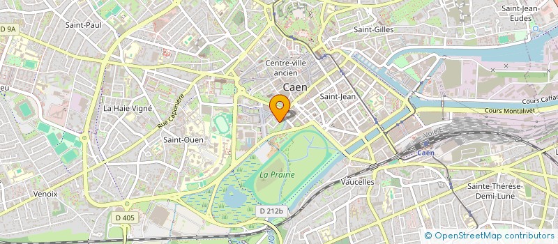 localisation de l'entreprise SCI AKERIR à CAEN
