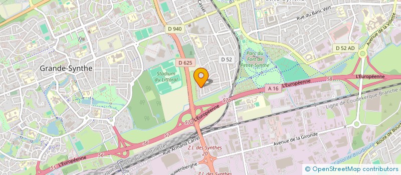 localisation de l'entreprise SCI AKH à DUNKERQUE