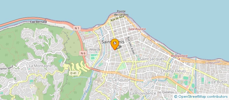 localisation de l'entreprise SCI AKH à SAINT-DENIS