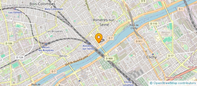 localisation de l'entreprise SCI AKHAL TEKE à ASNIERES-SUR-SEINE