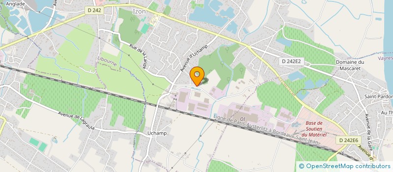 localisation de l'entreprise SCI AKIHOME  IZON