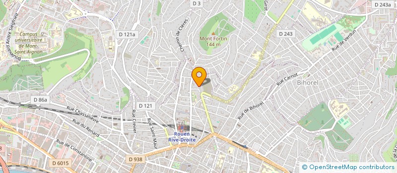 localisation de l'entreprise SCI AKINITOS à BOIS GUILLAUME