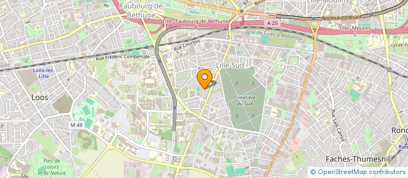 localisation de l'entreprise SCI AKKARI  LILLE