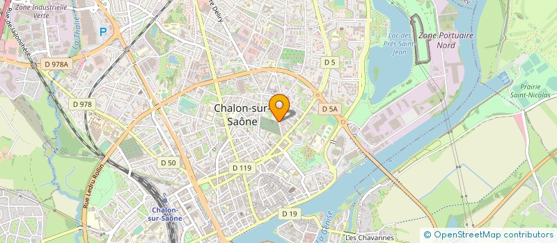 localisation de l'entreprise SCI AKKUS à CHALON-SUR-SAONE