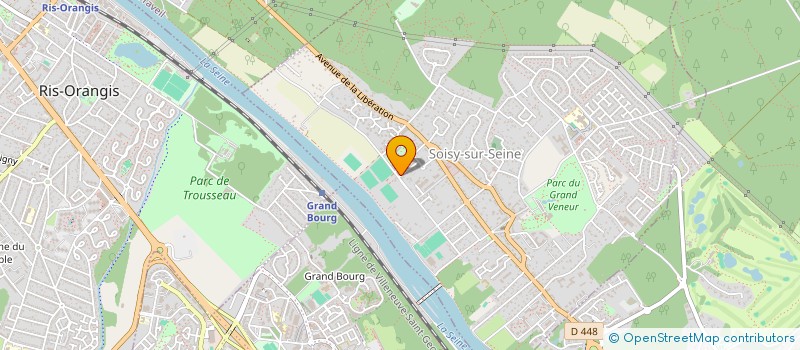 localisation de l'entreprise SCI AKM à SOISY-SUR-SEINE