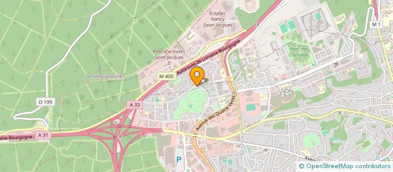 localisation de l'entreprise SCI AKMB  MAXEVILLE