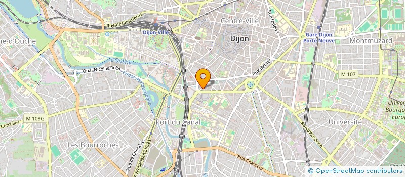 localisation de l'entreprise SCI AKODIV à DIJON