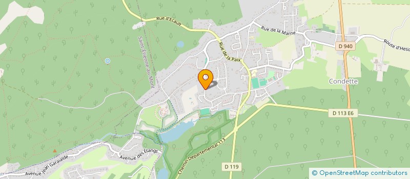 localisation de l'entreprise SCI AKOU IMMOBILIER  CONDETTE