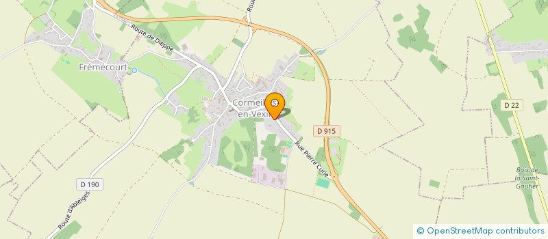 localisation de l'entreprise SCI AKS  CORMEILLES-EN-VEXIN