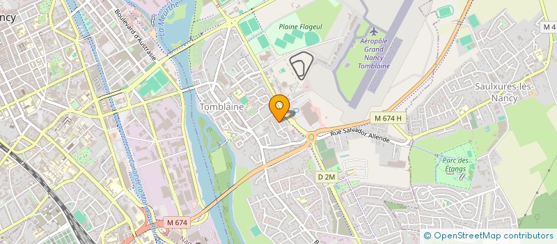 localisation de l'entreprise SCI AKSARAY  TOMBLAINE