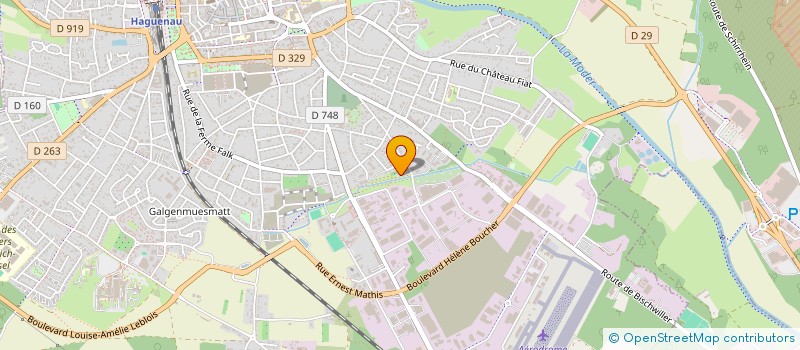 localisation de l'entreprise SCI AKSELLA  HAGUENAU