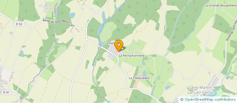 localisation de l'entreprise SCI AKUNA  SAINT-MARTIN-LARS-EN-SAINTE-HERMINE