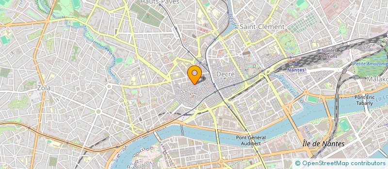 localisation de l'entreprise SCI AL  NANTES
