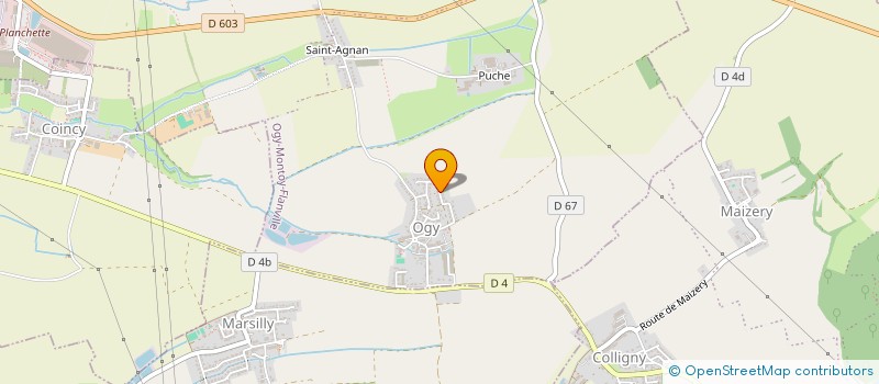 localisation de l'entreprise SCI AL AMANA  OGY-MONTOY-FLANVILLE