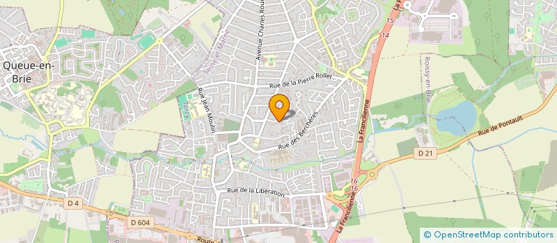 localisation de l'entreprise SCI AL ANOUAR à PONTAULT-COMBAULT