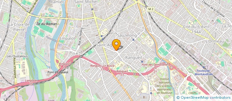 localisation de l'entreprise SCI AL&CA  TOULOUSE