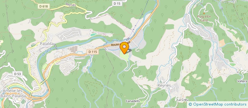 localisation de l'entreprise SCI AL CAMP ROIGT  REYNES