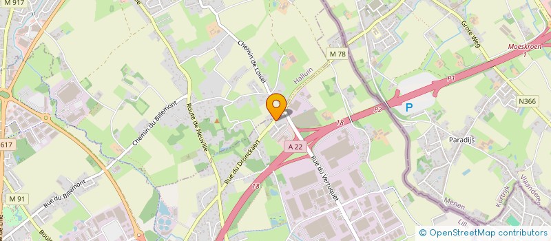 localisation de l'entreprise SCI AL II  NEUVILLE-EN-FERRAIN