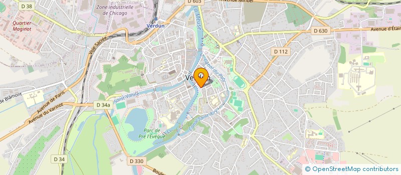 localisation de l'entreprise SCI AL IMMO à VERDUN