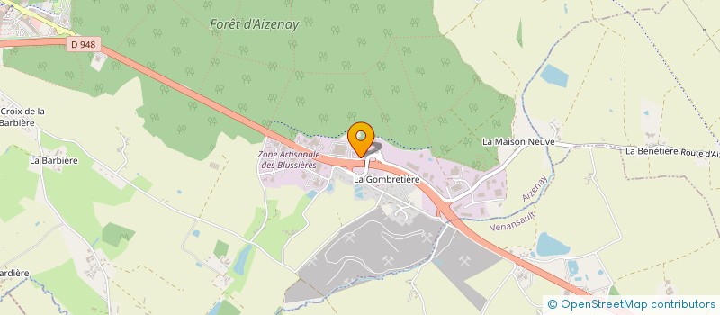 localisation de l'entreprise SCI AL - KL  VENANSAULT