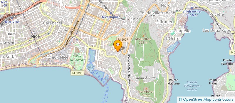 localisation de l'entreprise SCI AL-LES à NICE