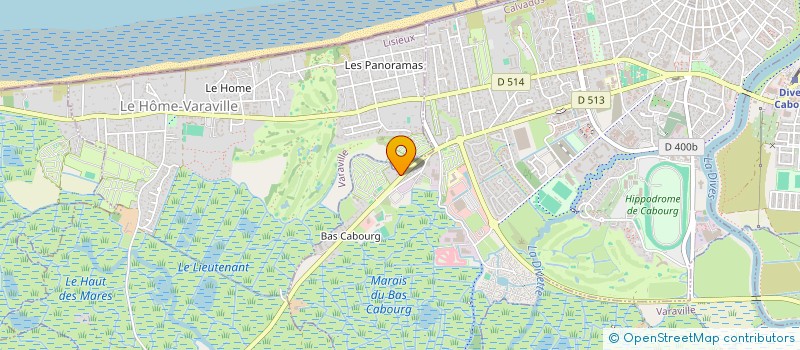 localisation de l'entreprise SCI AL LOGIS à CABOURG