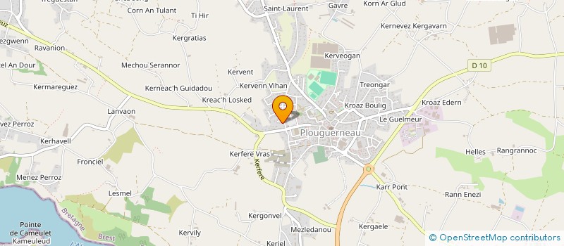 localisation de l'entreprise SCI AL LOJEIZ  PLOUGUERNEAU