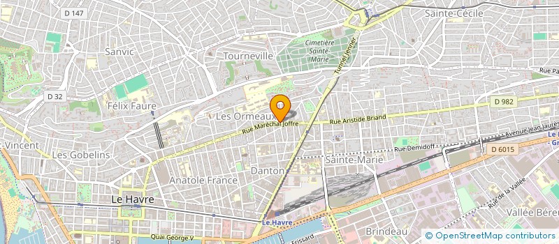 localisation de l'entreprise SCI AL.PA.THI à LE HAVRE