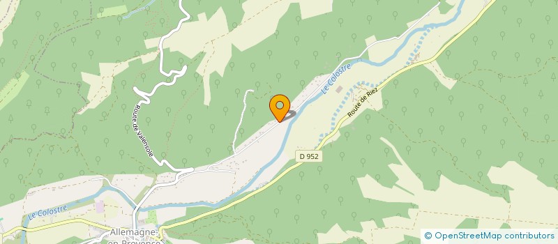 localisation de l'entreprise SCI AL PRO LOC  ALLEMAGNE-EN-PROVENCE