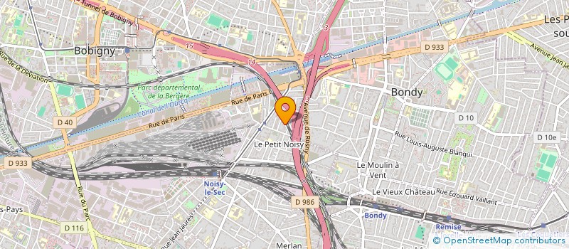 localisation de l'entreprise SCI AL SAADI à NOISY-LE-SEC