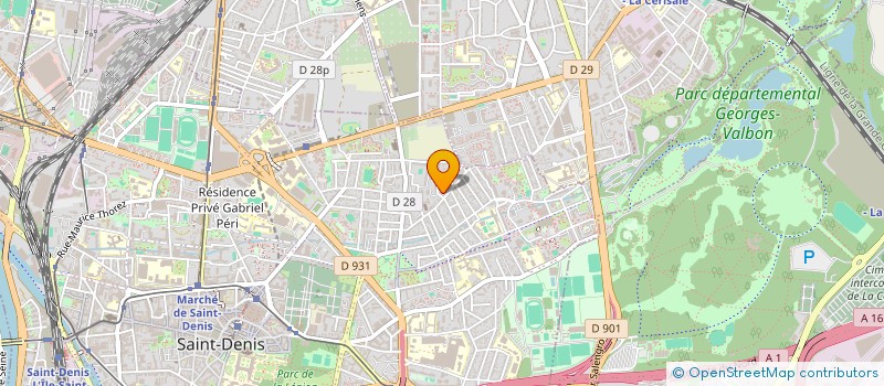localisation de l'entreprise SCI AL SABYL AL HIDAYA  SAINT-DENIS