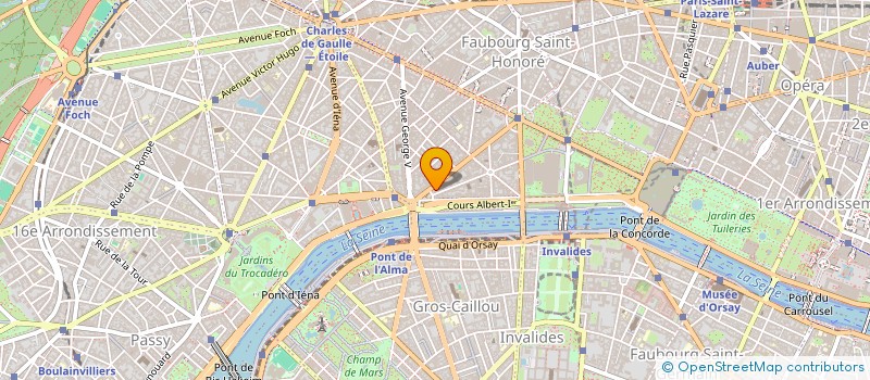 localisation de l'entreprise SCI AL SAMRYAH  PARIS