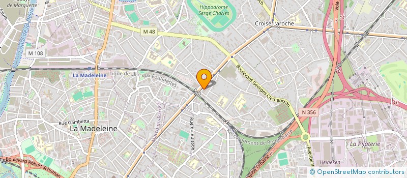 localisation de l'entreprise SCI AL SERVICES  MARCQ-EN-BARUL
