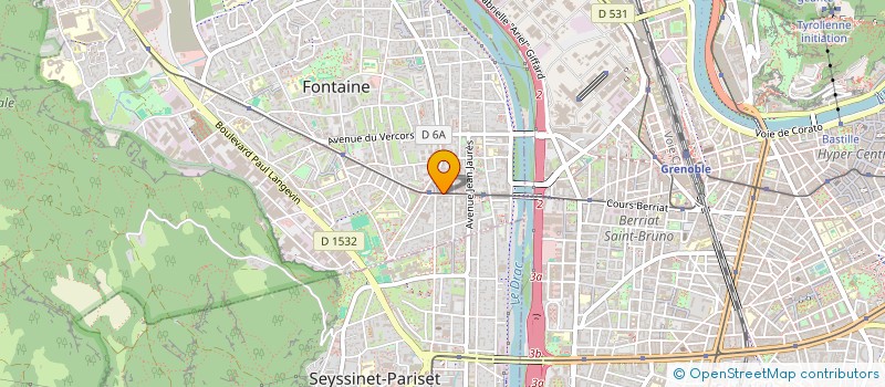 localisation de l'entreprise SCI AL2B  FONTAINE