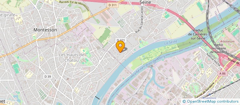 localisation de l'entreprise SCI ALA1  CARRIERES-SUR-SEINE