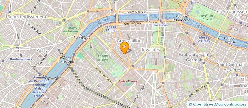 localisation de l'entreprise SCI ALABAMA  PARIS