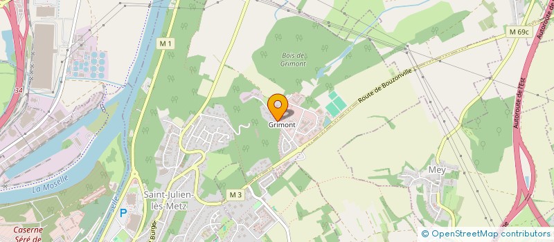 localisation de l'entreprise SCI ALABAMA à SAINT-JULIEN-LES-METZ