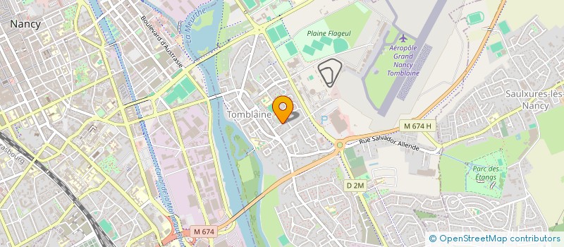 localisation de l'entreprise SCI ALACAMI  TOMBLAINE