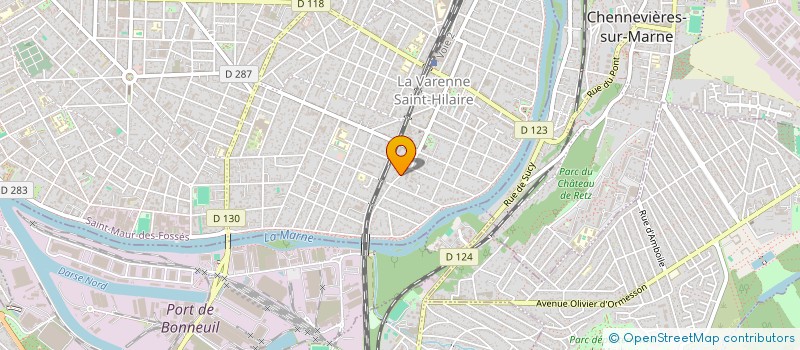 localisation de l'entreprise SCI ALADIN à SAINT-MAUR-DES-FOSSES