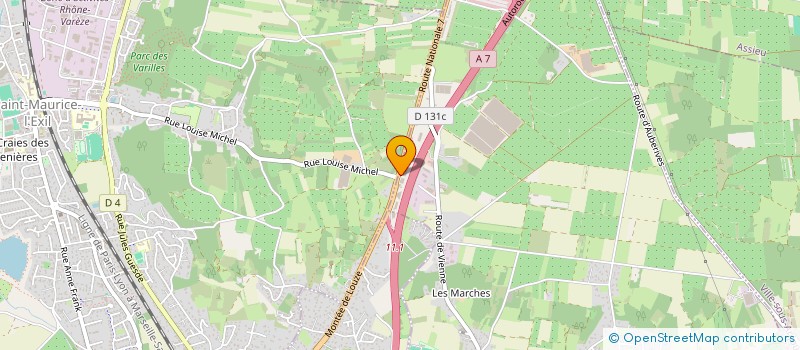 localisation de l'entreprise SCI ALAGOZ  ROUSSILLON