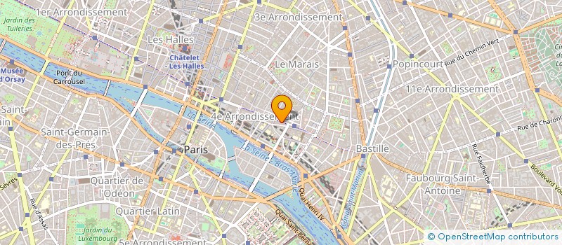 localisation de l'entreprise SCI ALAIN  PARIS