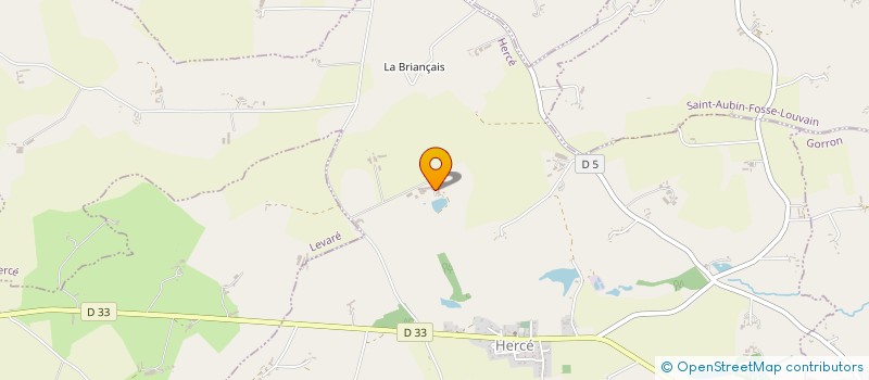 localisation de l'entreprise SCI ALAIN CHAINAY  GORRON