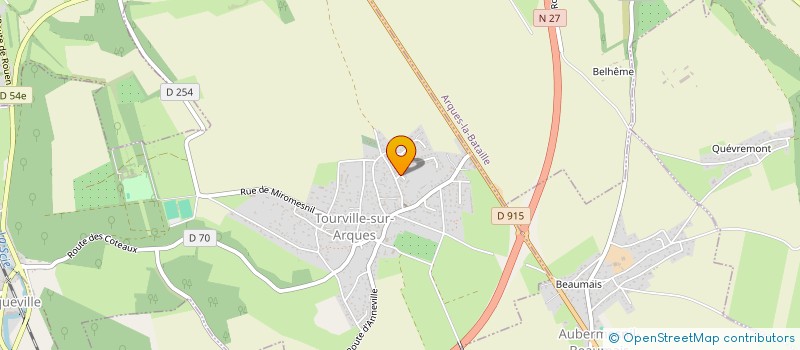 localisation de l'entreprise SCI ALAINCORINNE  TOURVILLE-SUR-ARQUES