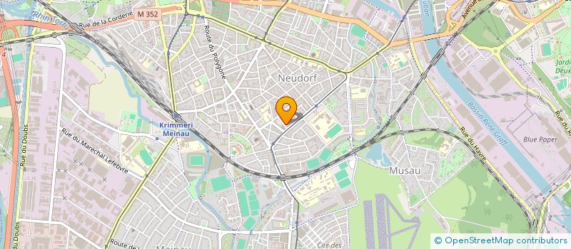 localisation de l'entreprise SCI ALAL  STRASBOURG