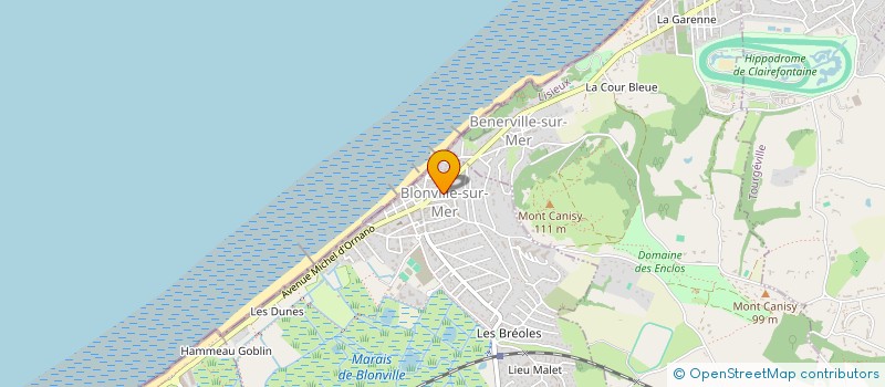 localisation de l'entreprise SCI ALAM à BLONVILLE-SUR-MER